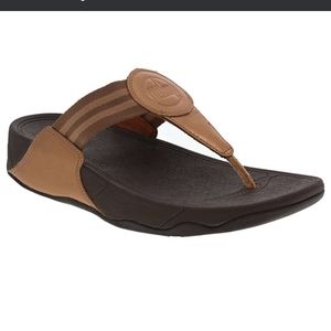 FitFlop Comfort Fit Walkstar Bronze Sandals